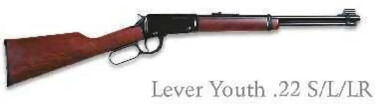 Henry Youth Lever Action Rifle American Walnut Stock 22lr -.22 Lr / Lever Action - Rifles