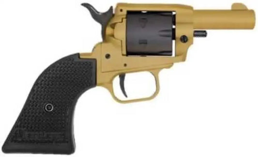 Heritage Barkeep 22lr Fs Gold Polymer Revolver Exquisite Firearm - Bk22s2 / 22 Long Rifle / Revolver - Handguns