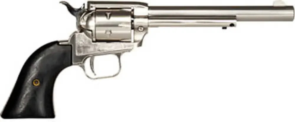 Heritage Rough Rider Nickel Plated 22 Revolver: Backyard Ballistics Bliss! - Rr22ni6bw / Long Rifle / Handguns