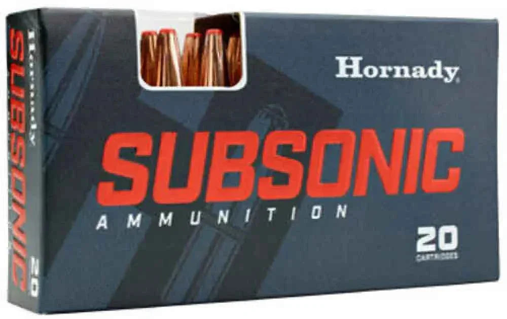 Hornady Subsonic Winchester 175gr Sub-x Unleash Precision Power