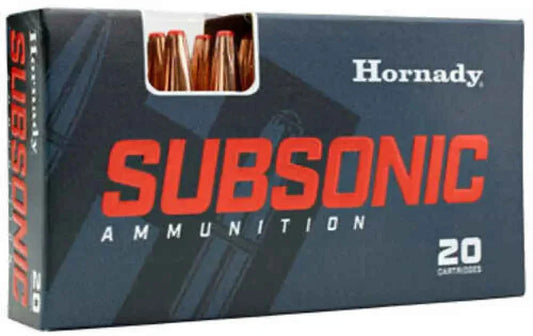 Hornady Subsonic Winchester 175gr Sub-x Unleash Precision Power