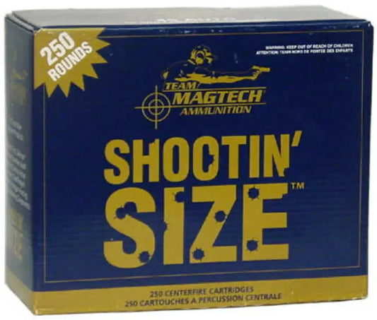 MagTech 357 Magnum 250 rounds box with superior energy transfer
