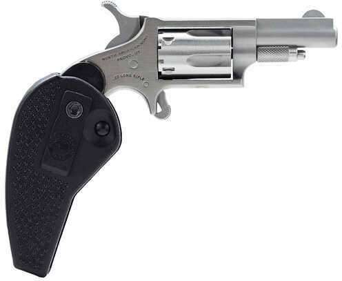 FALSErth American Arms Mini 22 Long Rifle 1.6" Barrel 5 Round Stainless Steel Holster Grip Revolver NAA-22LLR-HG