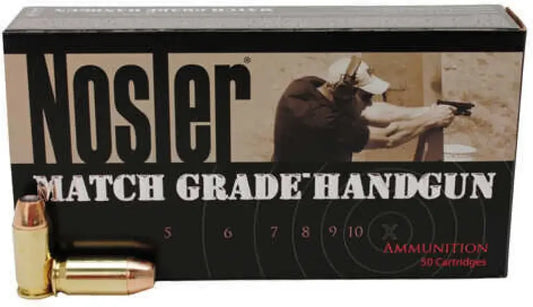 Nosler 40 S&W 180 grain hollow point match grade ammo box