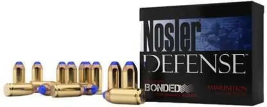 Nosler 9mm Luger Bonded Hp 20 Rounds Self-defense Power - 124 Grain / Hollow Point - Handgun Ammo