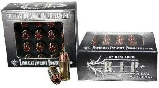 G2 Research 40 S&W 115 grain hollow point ammo for personal defense, 20 rounds