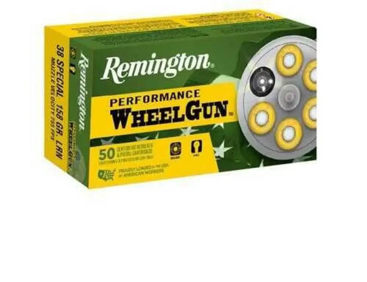 Remington 38 special ammunition 158 grain lead rounds box for target shooting