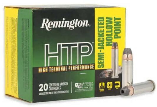 Remington HTP 38 Special +P 110 Gr ammo with high terminal performance