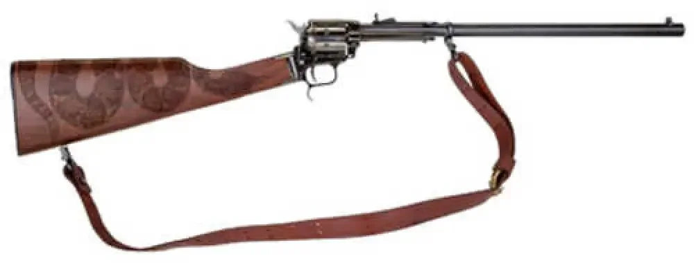 Rough Rider Rancher.22 Lr Carbine Walnut Engraved Stock Blued Finish - Br226b16hswb14 / 22 Long Rifle / Rifles