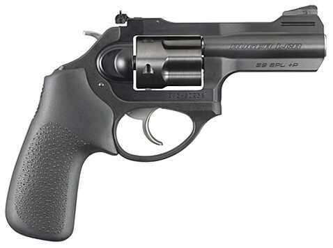 Ruger LCR X 38 Special +P 3" Barrel 5 Round Hogue Tamer MoFALSEgrip Black Revolver 5431