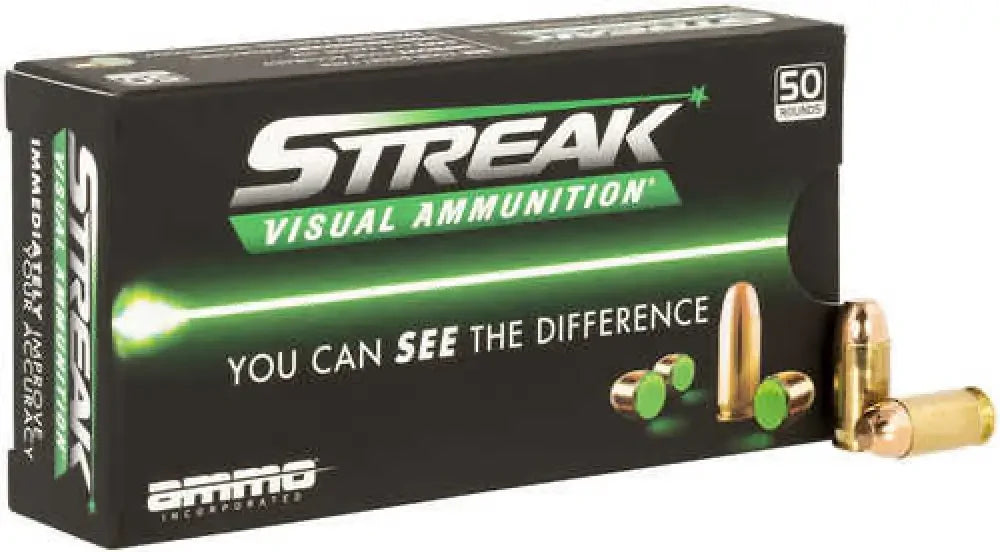 Ammo Inc Streak Visual 380 ACP 100 Grain Total Metal Case Ammo