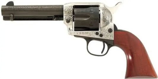 Taylor Uberti 1873 Cattleman Photo Engraved Revolver Coin Finish -.357 Mag. / Revolver - Handguns