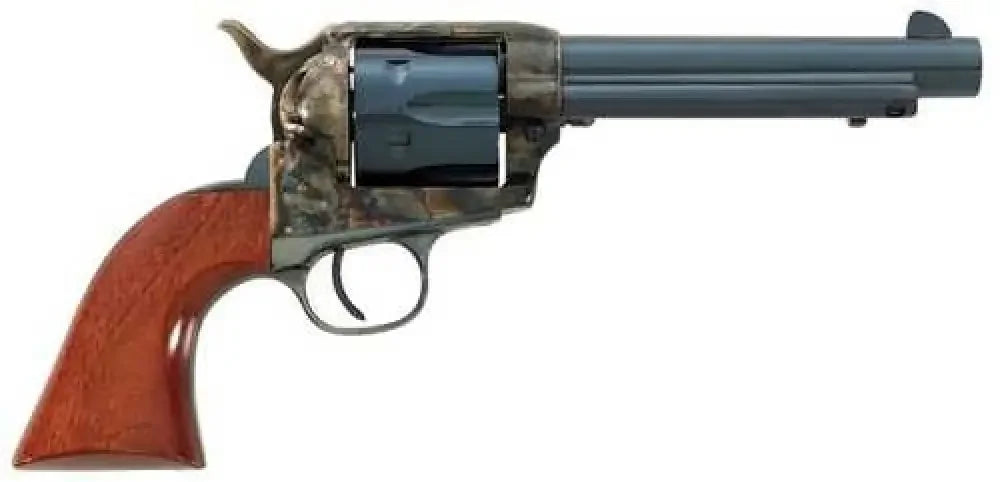 Taylor’s 1873 Cattleman Charcoal Blue Triggerguard Revolver - 9mm Luger / Revolver - Handguns