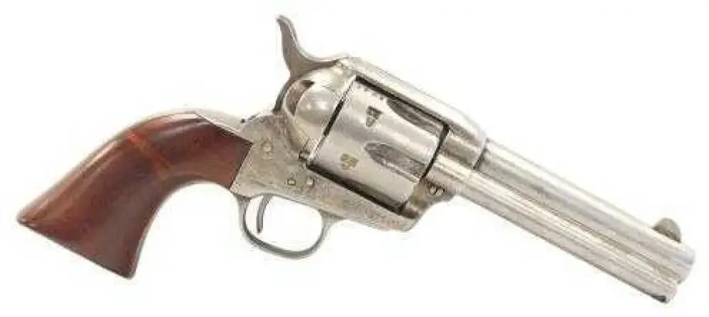 Taylors 1873 Cattleman Revolver: Antique Finish Walnut Grip! -.45 Colt / Revolver - Handguns