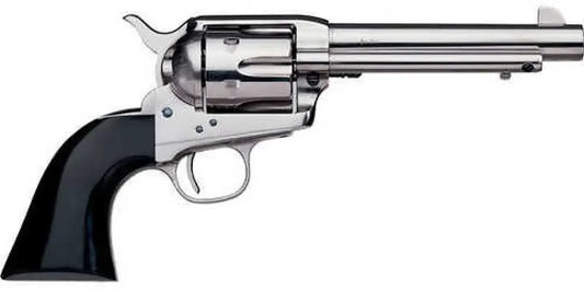 Taylor’s 1873 Cattleman Single Action Revolver Nickel 44-40 Winchester -.44-40 Win. / Revolver - Handguns