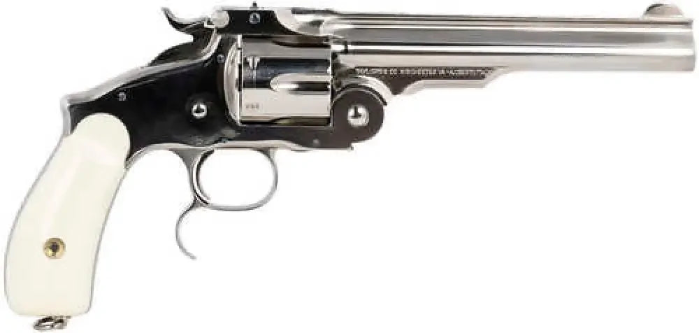 Taylors & Company Russian Break Open Revolver Simulated Ivory Grips - 0867n04g13 / 45 Colt / Handguns