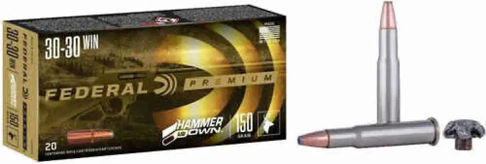Unleash 30-30 Win Federal Hammerdown Lever Gun Ammo!