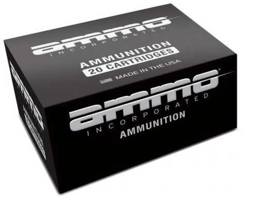 Ammo Inc 38 Special 125gr JHP black box with 20 cartridges