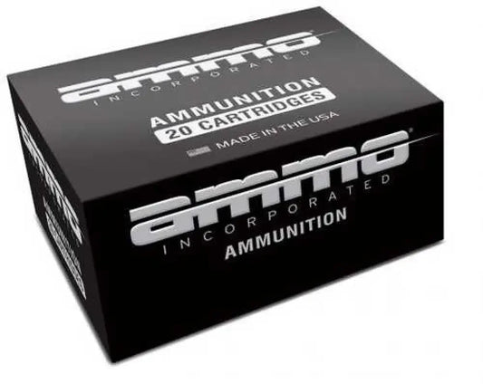 Ammo Inc 38 Special 125gr JHP black box with 20 cartridges