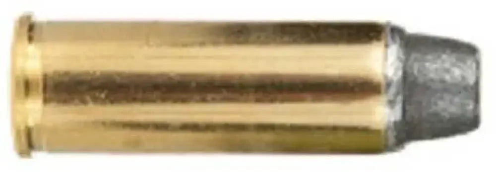 Golden brass-cased 255 grain lead Colt ammunition for reliable performance