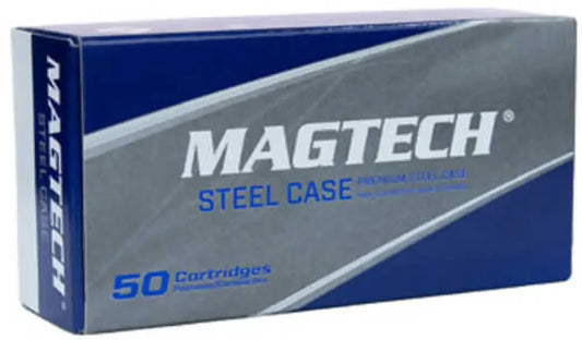 Magtech steel case 9mm ammo 50-round box full metal jacket
