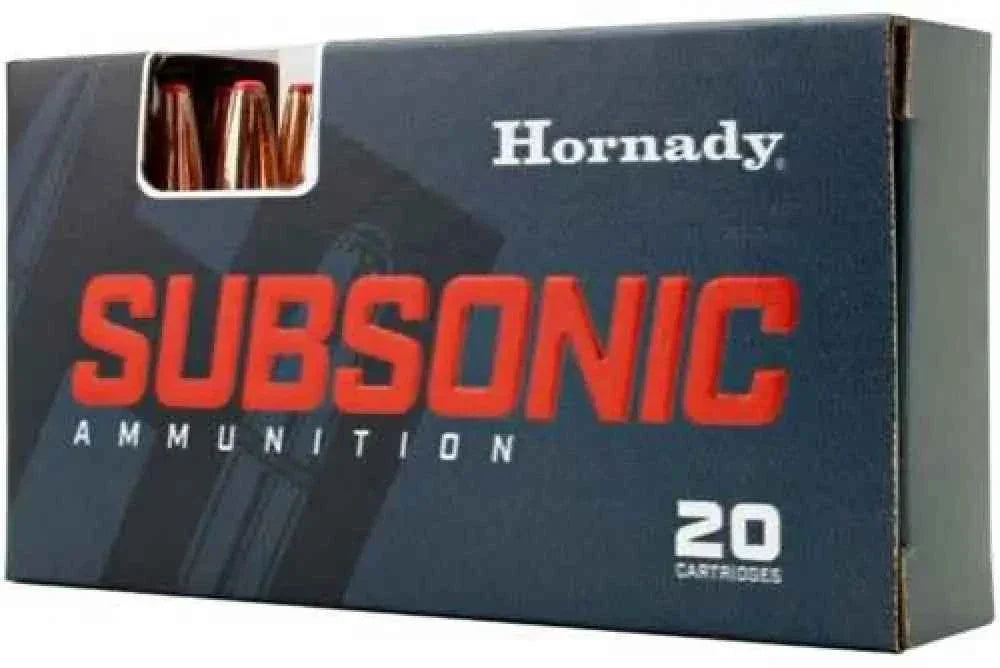 Unleash Hornady Subsonic for Tactical Shooters