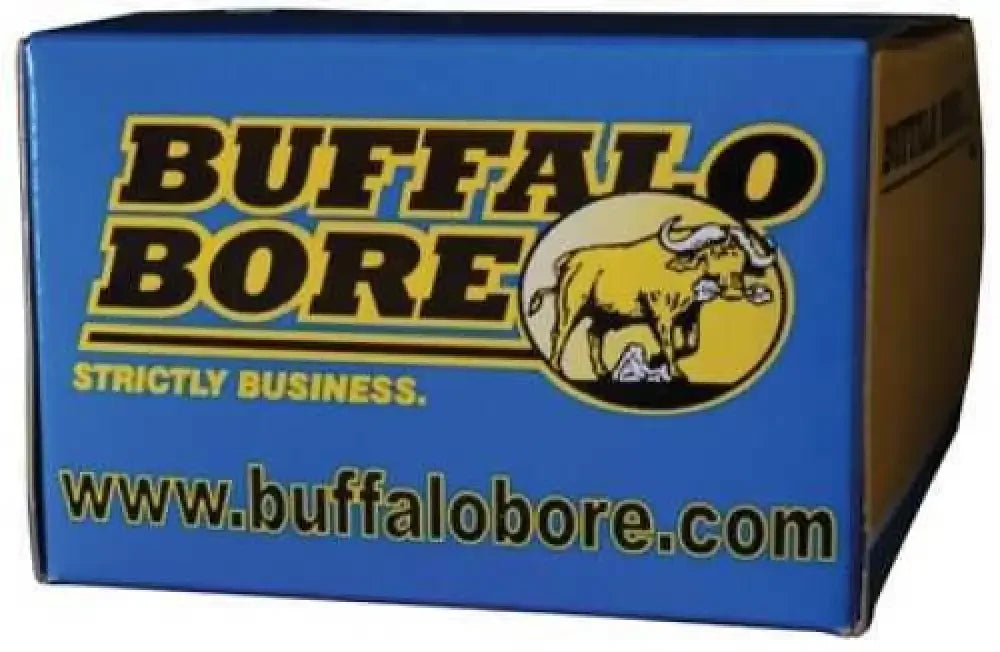 Buffalo Bore 32 H&R Mag Ammunition box with bull logo