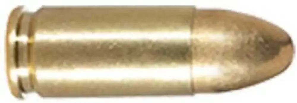 Golden brass Armscor 9mm Luger 115 grain FMJ bullet