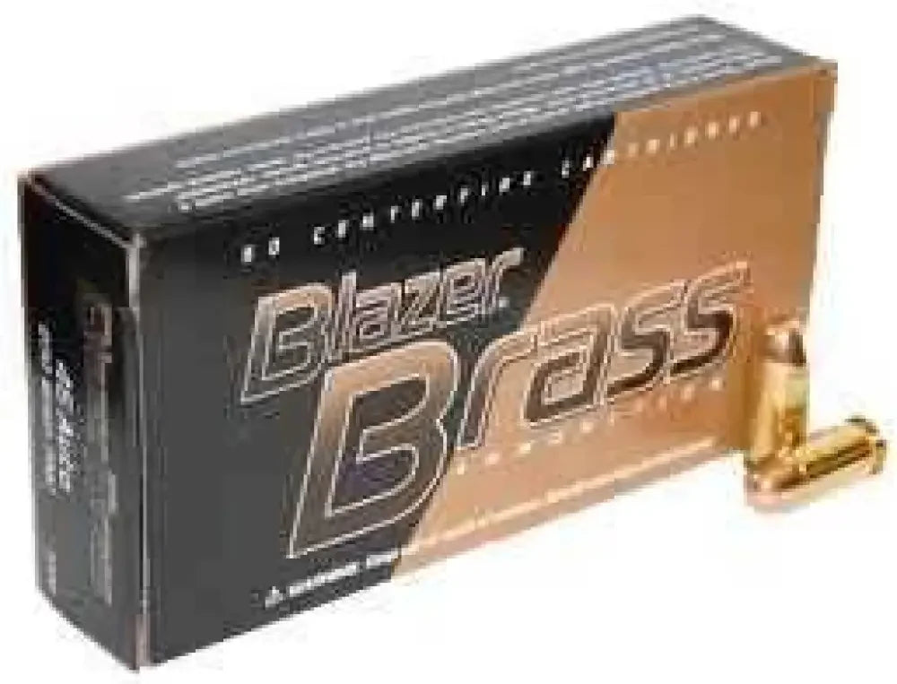Unleash Precision Cci Blazer S&w Metal Jacket Ammo - 40 S&w / 180 Grain / Full - Handgun