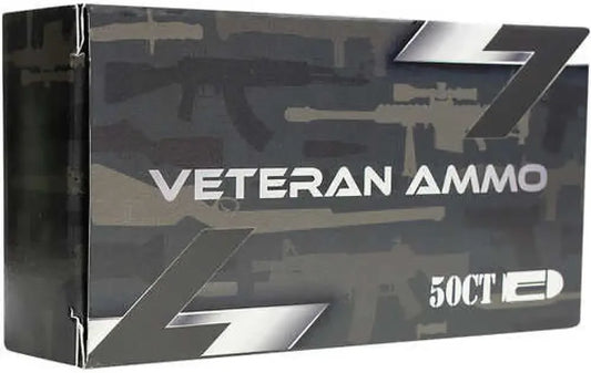Hyperion munitions hmbx913 veteran ammo black silver camo box 50 rounds