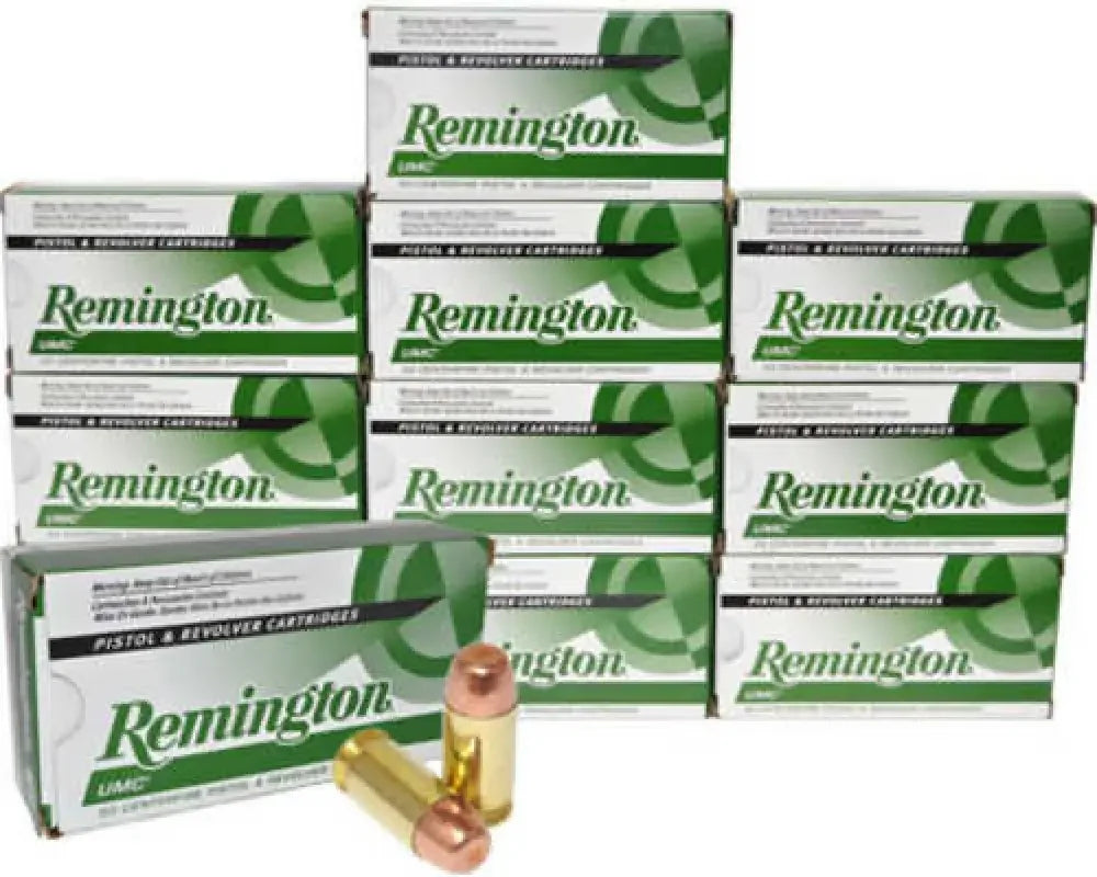 Remington 45 ACP 185 grain FMJ ammo for target shooting