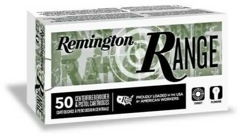 Remington Range Handgun Ammo .40 S&W 180 Gr FMJ Box of 50