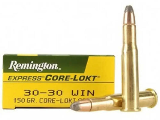 Remington 30-30 Winchester 150 grain soft point ammo box