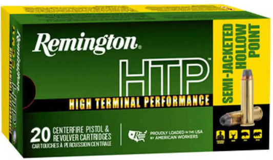 Remington 357 Magnum 20 rounds ammunition high terminal performance hollow point box