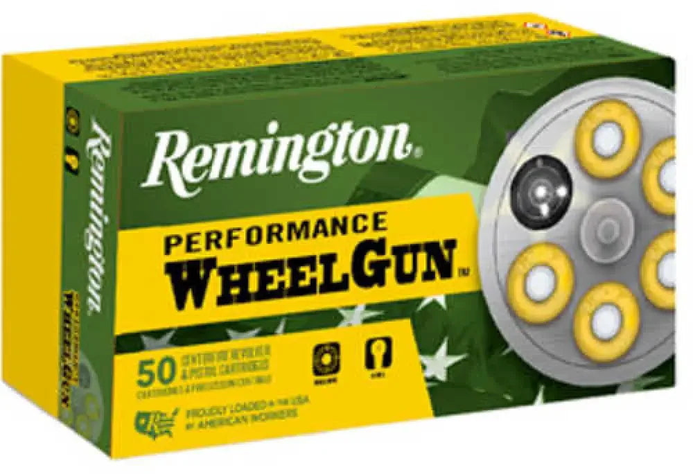 Remington Performance Wheelgun 32 H&R ammo with .410 box