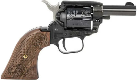 Unleash the Heritage Barkeep 22lr Revolver Dual Barrel Thrill! -.22 Lr / Revolver - Handguns