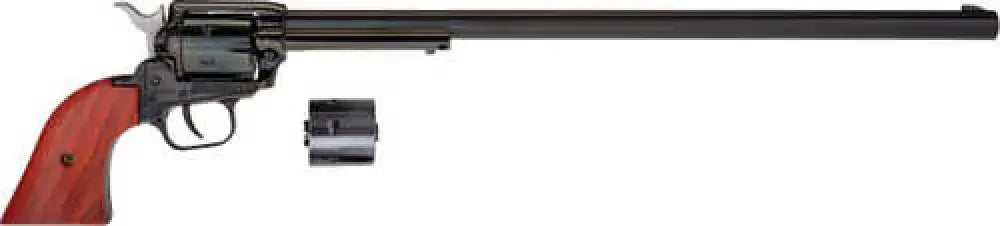 Unleash the Heritage Pistol 22lr 22wmr 16 Barrel 6 Rounds Blued Cocobolo - Rough Rider /.22 Lr / Revolver - Handguns