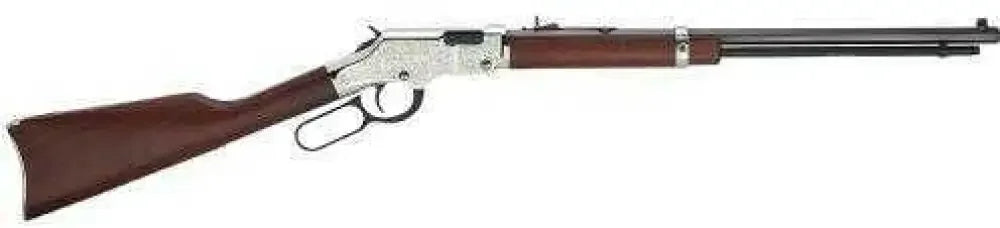 Unleash the Legendary Henry Silver Eagle Lever 22 Wmr! -.22 Wmr / Semi Auto - Rifles