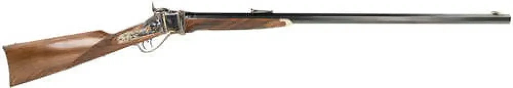 Unleash the Taylor 1874 Rifle 45-70 Gov with Rnd Capacity Wood Finish! - S776.457 / Government / Rifles