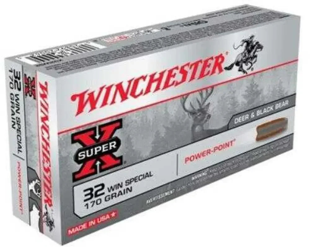 Winchester Super-X Power-Point 32 Winchester Special 170 grain ammo box