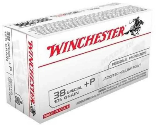 Usa Brand 38 Special Reliable Performance Rounds Ammunition - 125 Grain / Hollow Point - Handgun Ammo