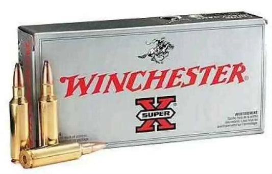 Winchester 45-70 Gov 300gr super ballistic tip ammo box with gold bullets