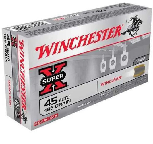 Winchester 45 Acp Indoor Range Shooting Ammo Ignite your Safest Shots - Acp / 185 Grain / Soft Point - Handgun