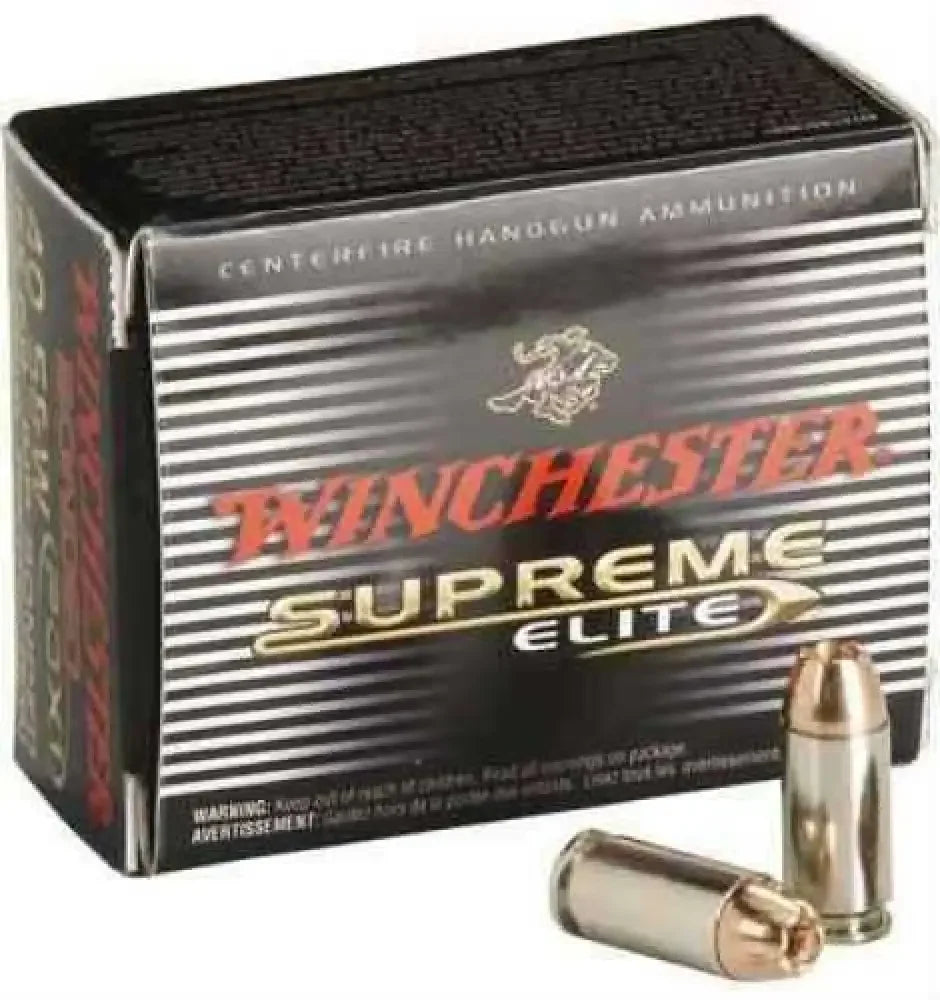 Winchester Supreme Elite 380 ACP 95 Grain Hollow Point Ammo Box
